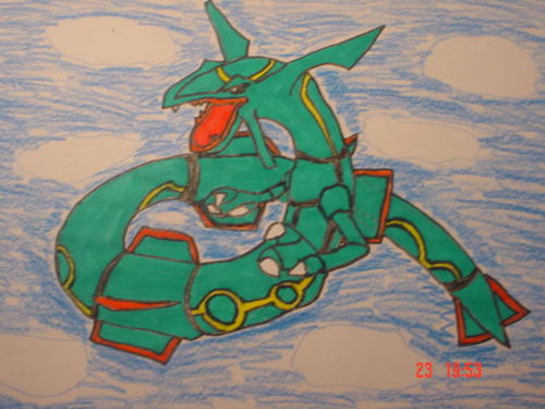 Squirtle-x: RAYQUAZA ve vzduchu